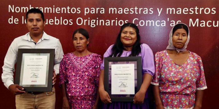 Nombran a docentes de pueblos originarios