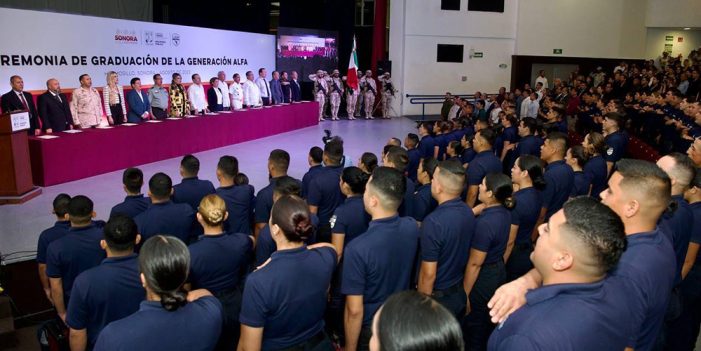 Egresa Generación ALFA de Universidad de Seguridad Pública