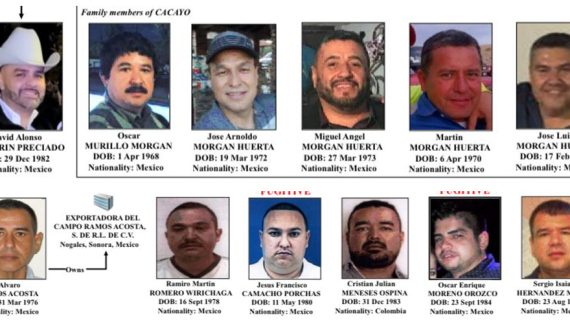 Cae “El Cacayo” y la familia Huerta de Nogales por tráfico de narcóticos