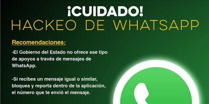 Unidad Cibernética alerta por número telefónico que hackea Whatsapp