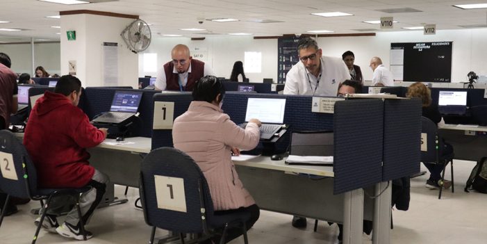 Supervisan avances en digitalización de trámites del SAT