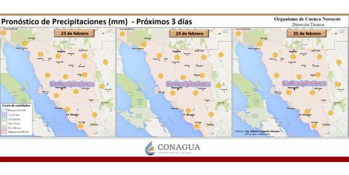 Protección Civil informa de pronóstico por alza de temperaturas Protección Civil informa de pronóstico por alza de temperaturas