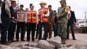 Gobernador recorre zona afectada por lluvias en Nogales