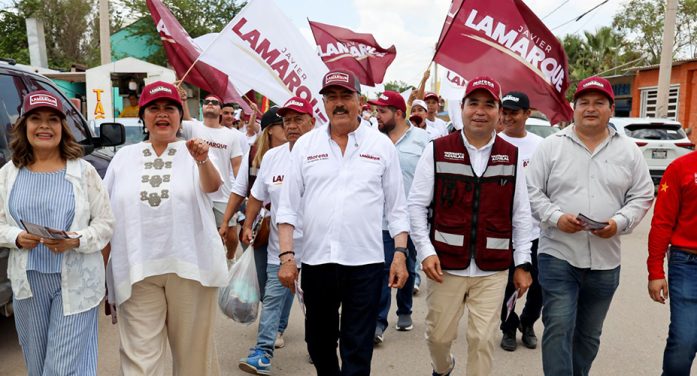 Comerciantes y vecinos dialogan de frente con Javier Lamarque