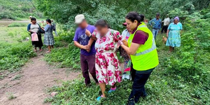Coordinan con éxito traslado aéreo de paciente en Aquinavo