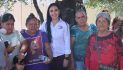 Comparte Angélica Burgos información de Mujeres al 100 en las colonias